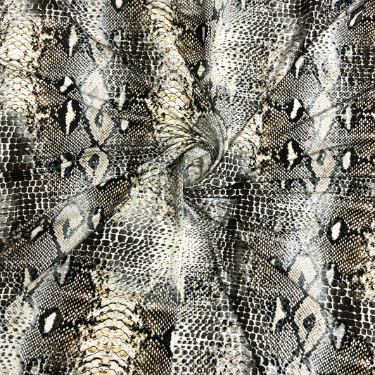 Jersey di Viscosa Fantasia Pitonata