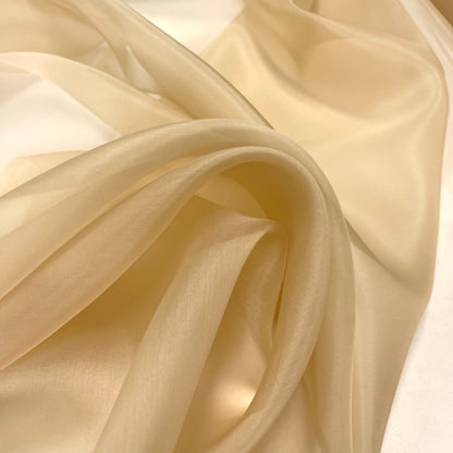 Organza di Seta – Beige Medio