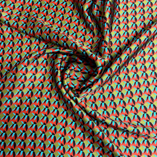 Ungaro Geometric Silk Satin – 1.30 × 1.40 m