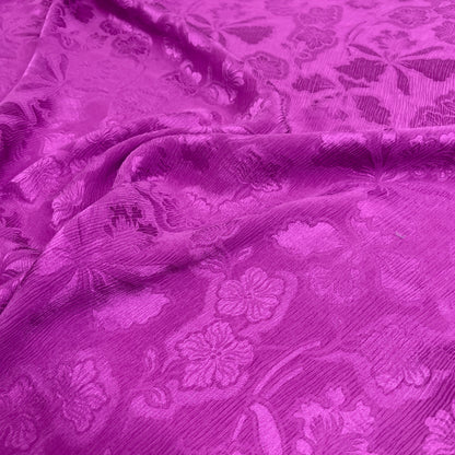 Seta Jacquard Creponata Fucsia – 2,00 × 1,40 m