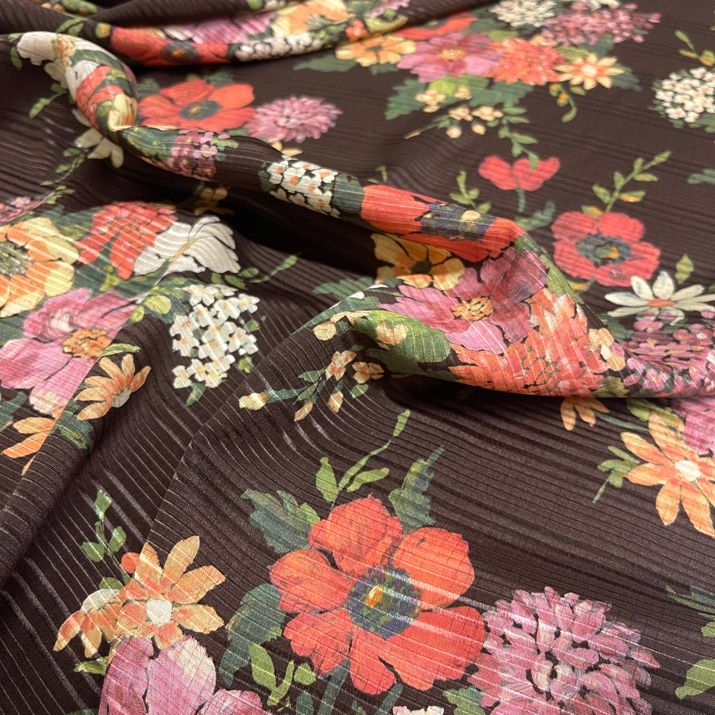 Seta Jacquard Fantasia Floreale – 2,00 × 1,40 m