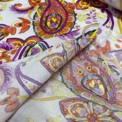 Cotone Leggero-Paisley multicolor