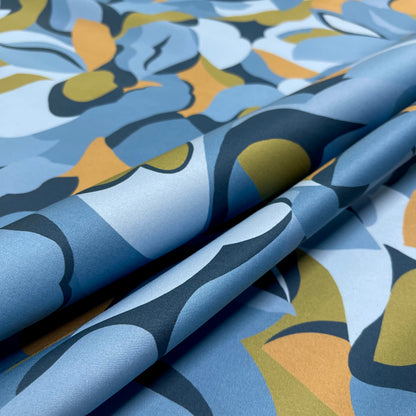 Cotone Satin Blu