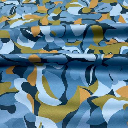 Cotone Satin Blu