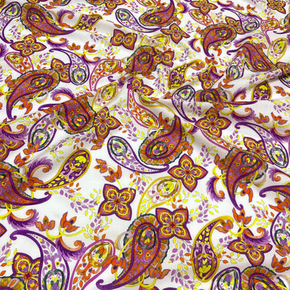 Cotone Leggero-Paisley multicolor