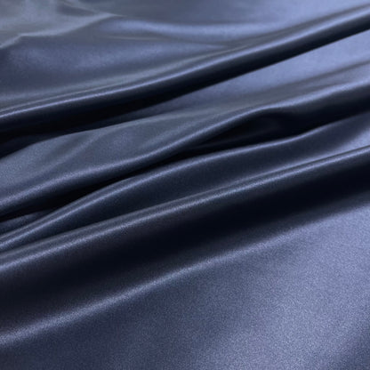 Raso di Seta Blu Scuro