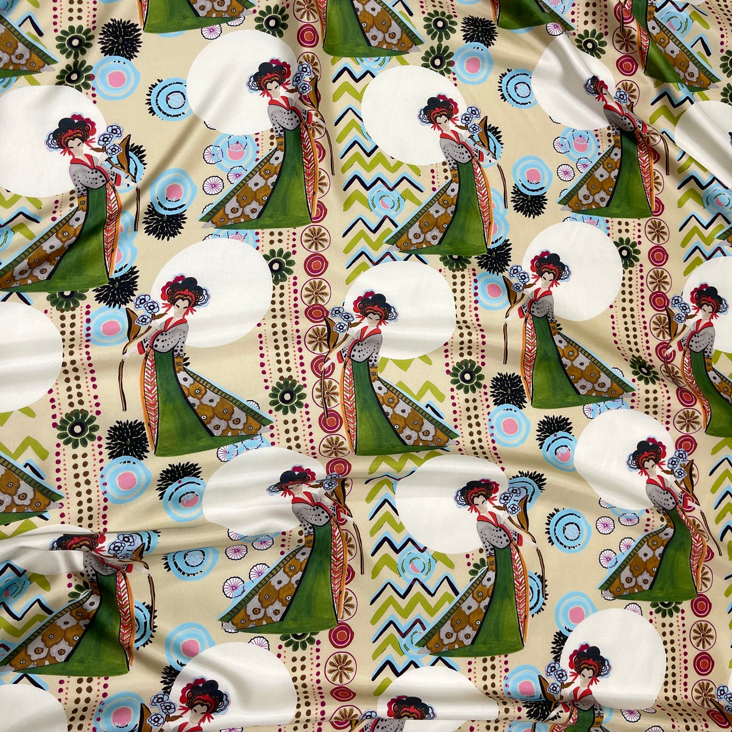 Silk Twill Geisha