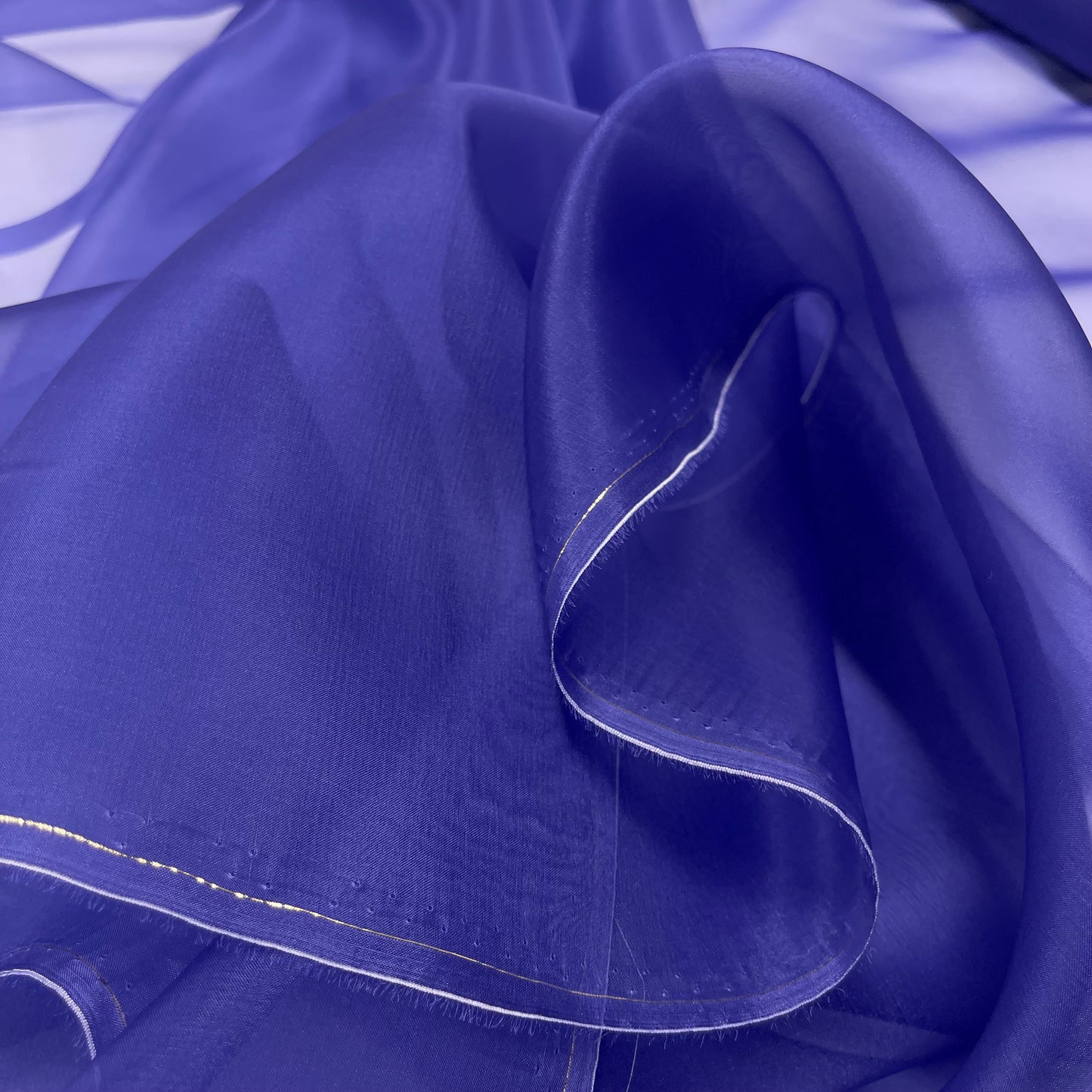 Organza di Seta – Blu Royal