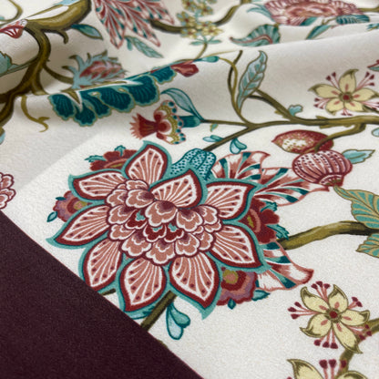 Viscosa Crepe Floreale Orientale