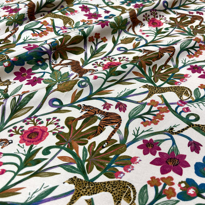 Viscose Cady - Blooming Jungle Twill