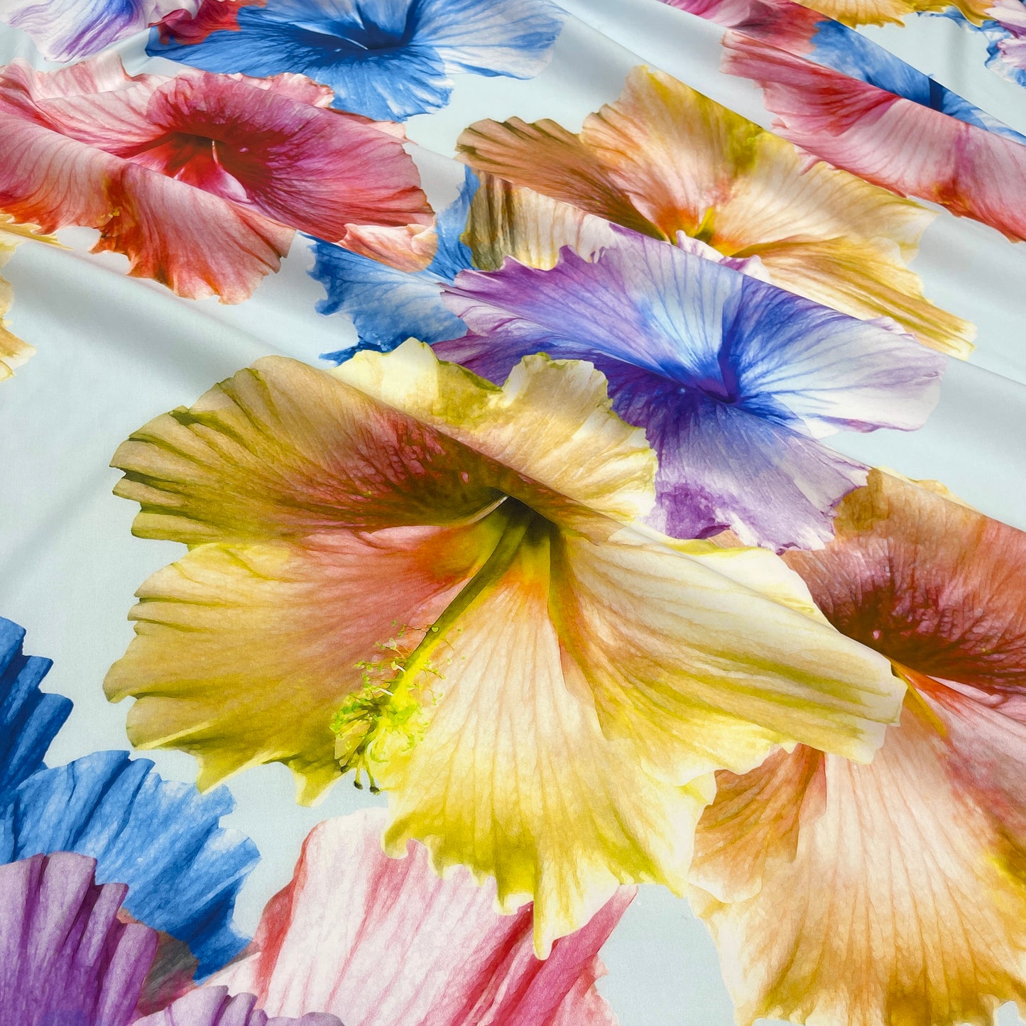 Cotone Fiori Maxi Acquerello