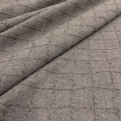 Jacquard Wool and Cashmere – Grey