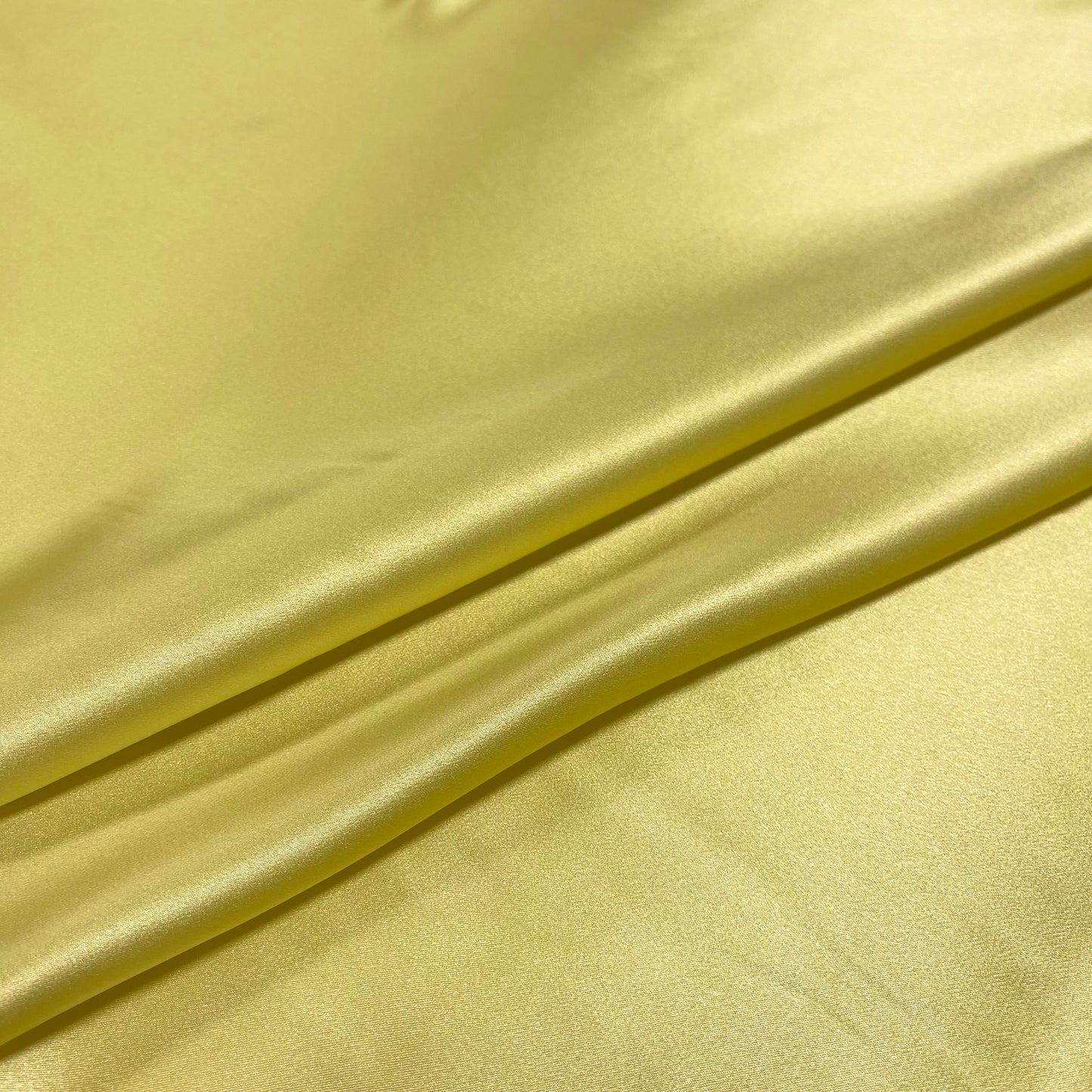 Raso di Seta Giallo Limone