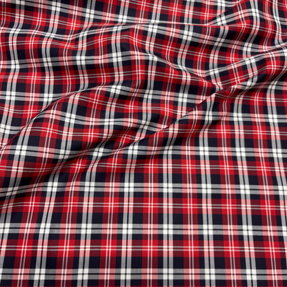 Cotone Scozzese Rosso