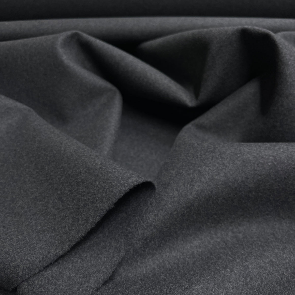 Pure Virgin Wool Stiff Grey Cloth