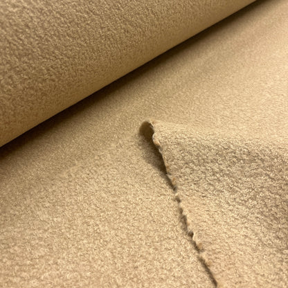 Lana Vergine e Baby Lama Doppio Bouclé – Beige