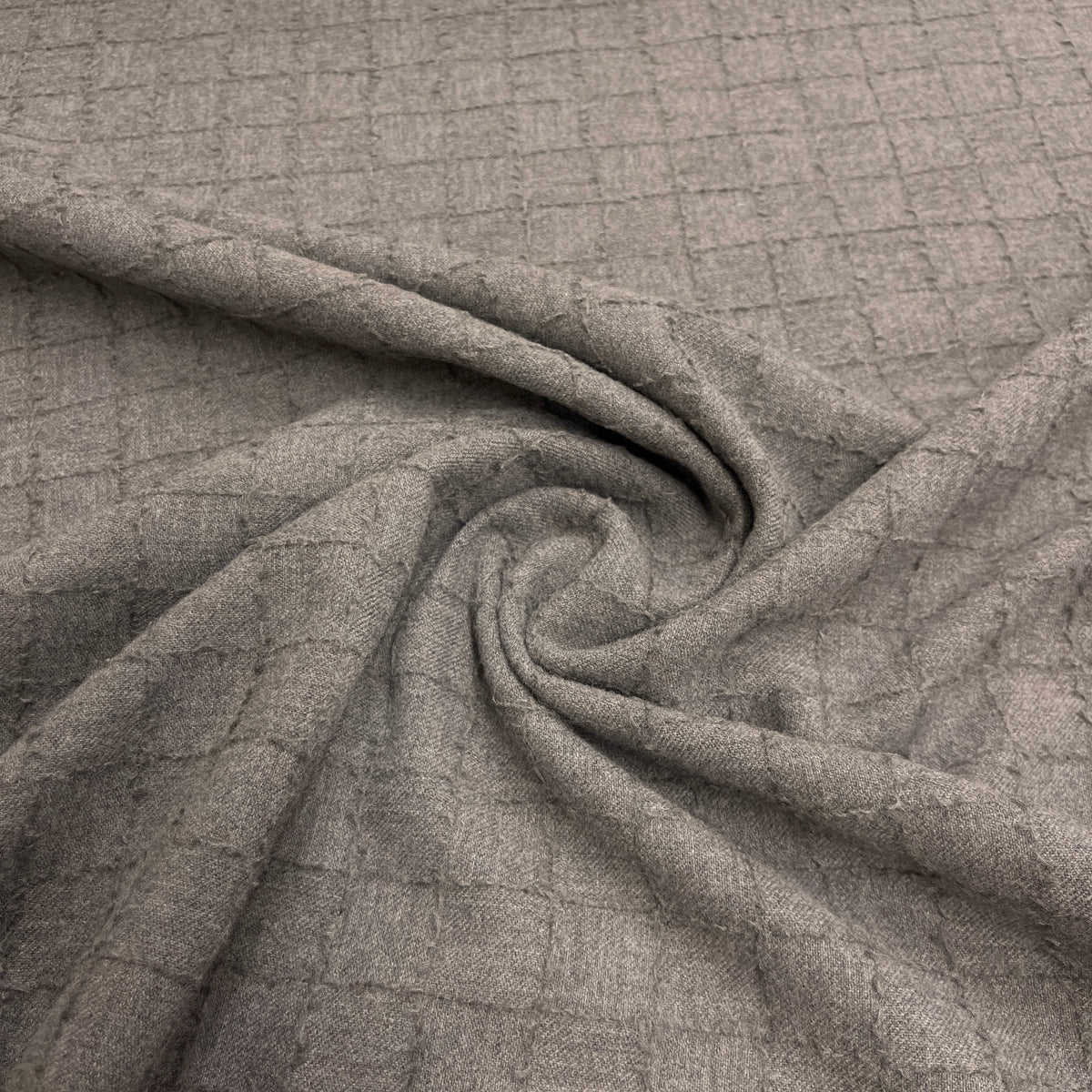 Jacquard Wool and Cashmere – Grey