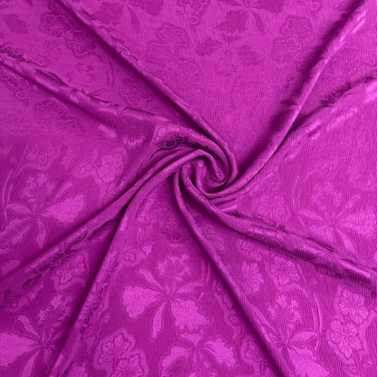 Seta Jacquard Creponata Fucsia – 2,00 × 1,40 m