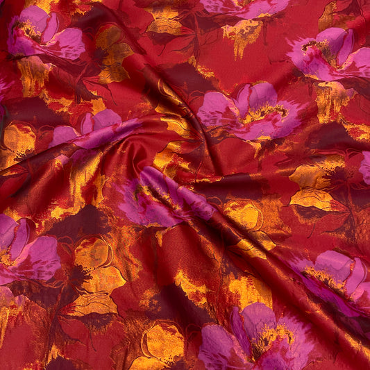 Jacquard floreale – Floreale Luminoso