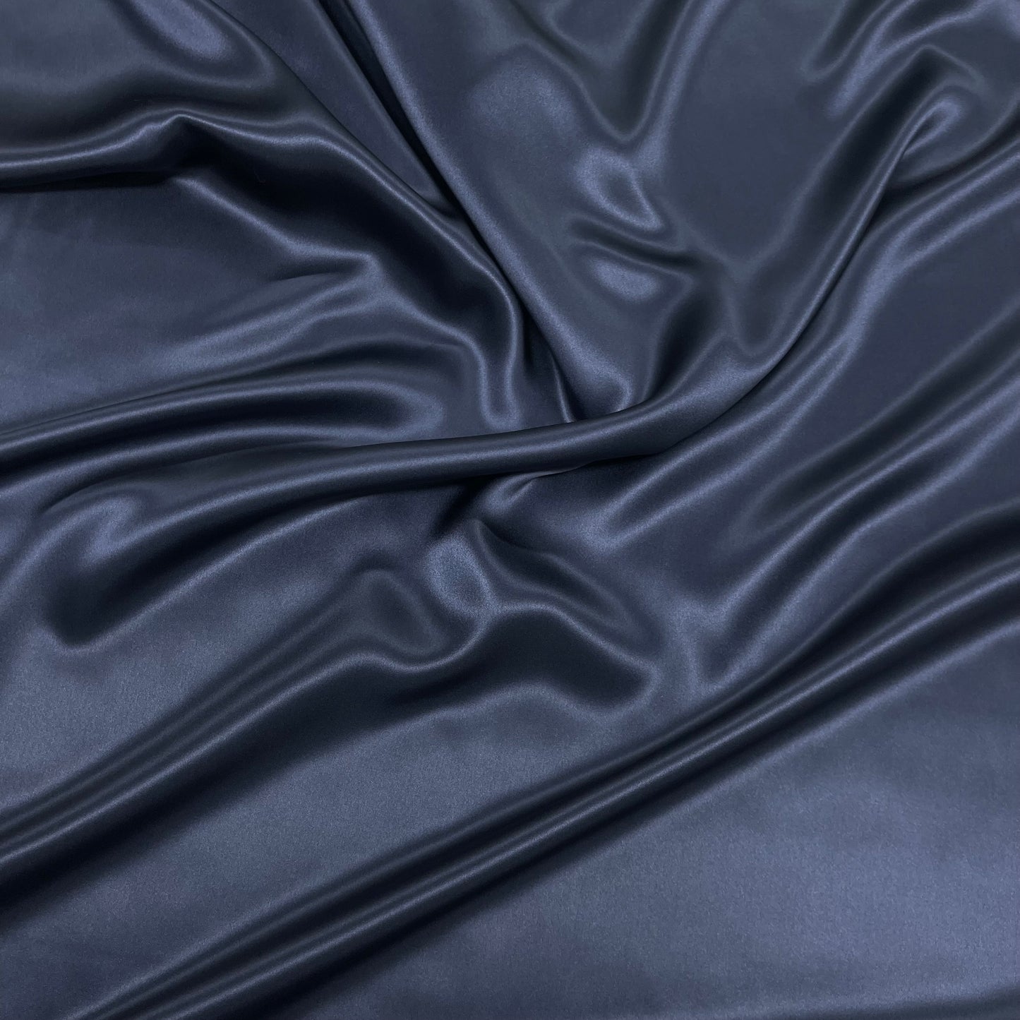 Raso di Seta Blu Scuro