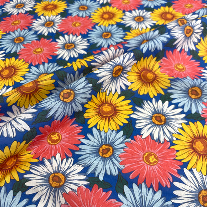 Cotone Fantasia - Margherite Multicolor