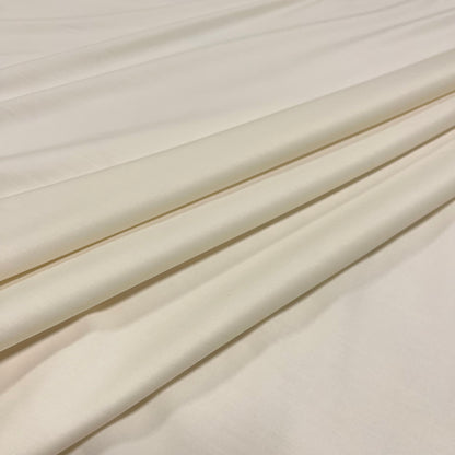 Cotone Popeline Premium - Avorio Elasticizzato