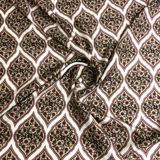 Twill di Seta Fantasia Cachemire – 2,70 × 1,40 m