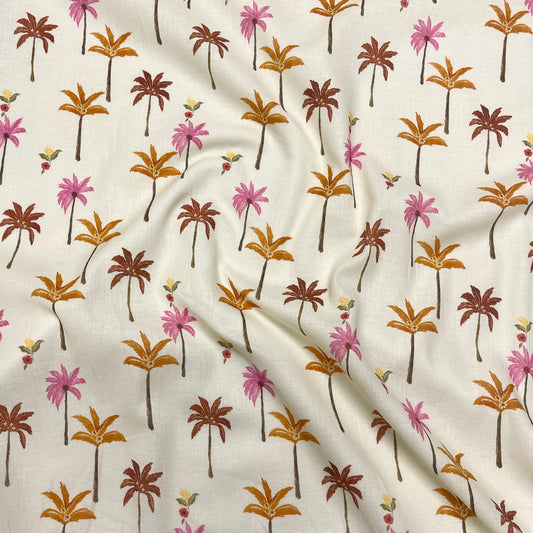 Lino e Cotone - Palme Tropical Chic