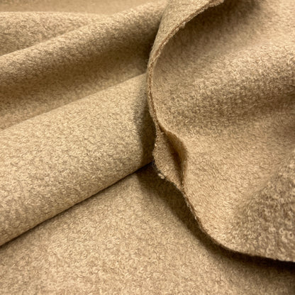 Lana Vergine e Baby Lama Doppio Bouclé – Beige