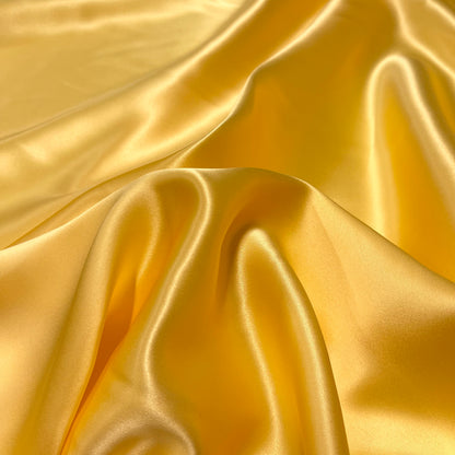 Raso di Seta Giallo Sole
