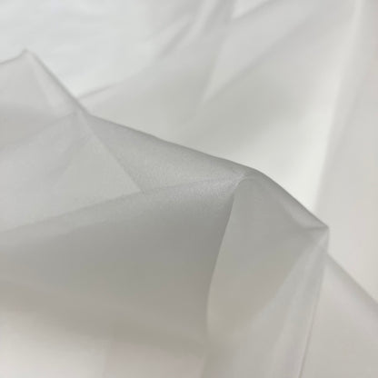 Organza di seta – Bianco