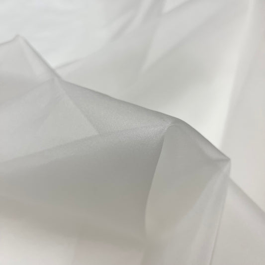 Organza di seta – Bianco