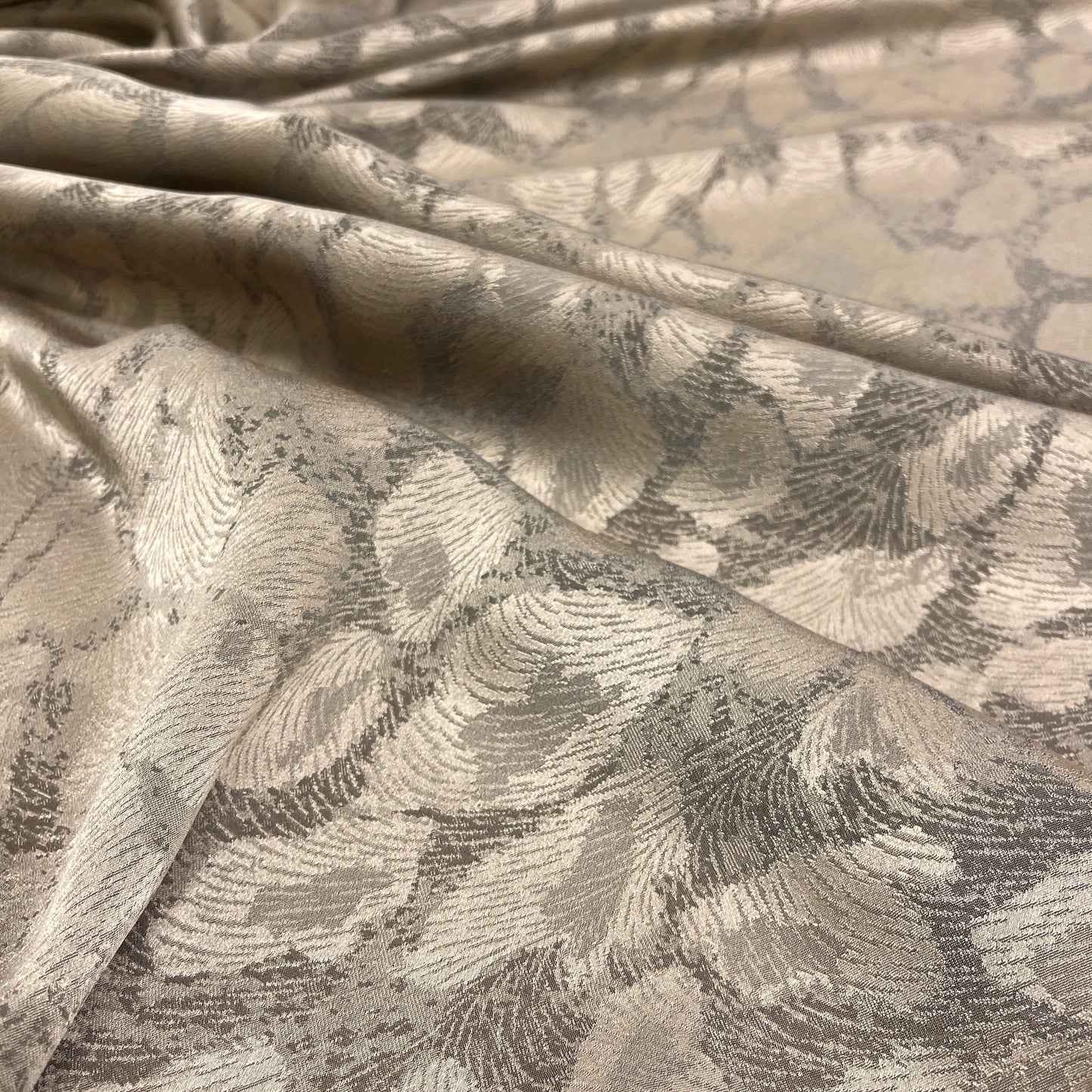 Seta Jacquard Beige Perlato – 2,00 × 1,40 m