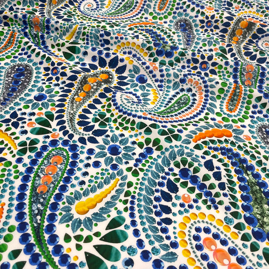 Cotone - Paisley Gioiello Mediterraneo