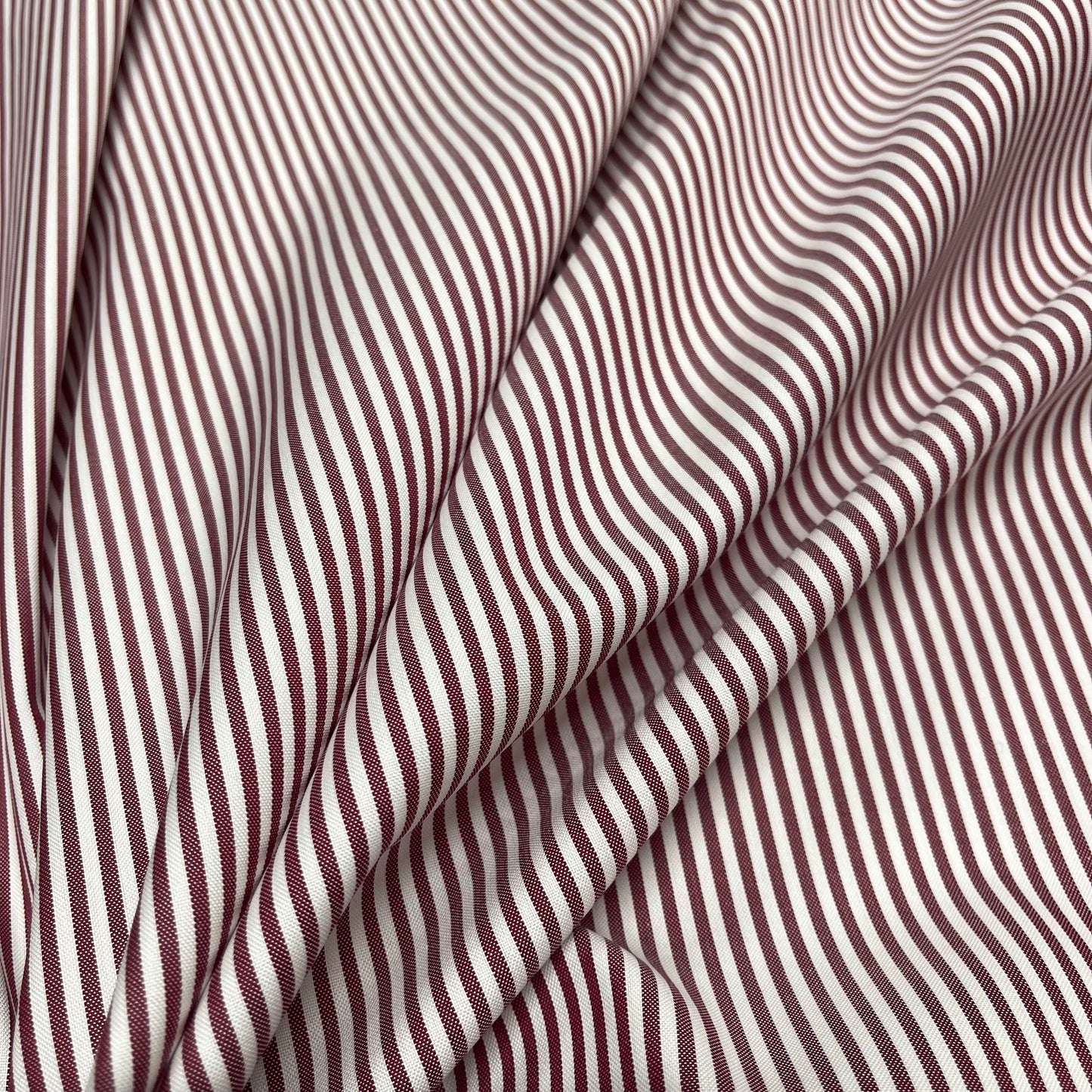 Cotone a Righe  Bordò 0.3