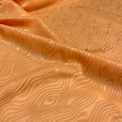 Seta Jacquard Effetto Legno Pesca – 2,30 × 1,40 m