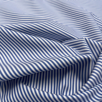 Cotone a Righe Blu 0.3