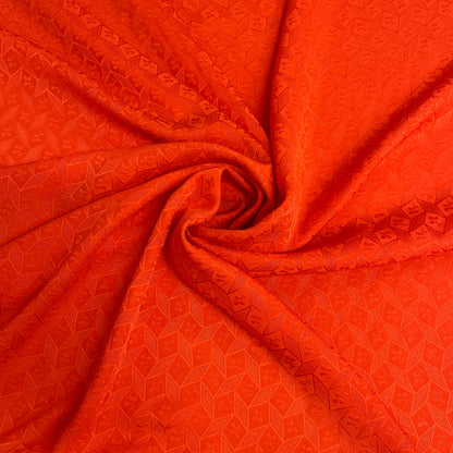Seta Jacquard Arancio – 1,50 × 1,40 m