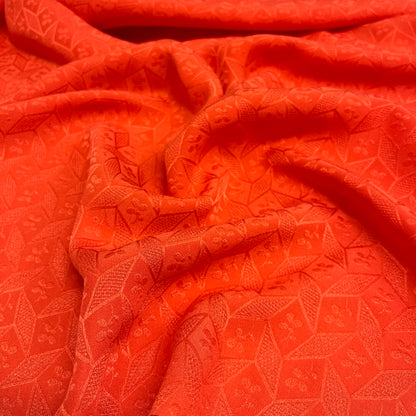 Seta Jacquard Arancio – 1,50 × 1,40 m