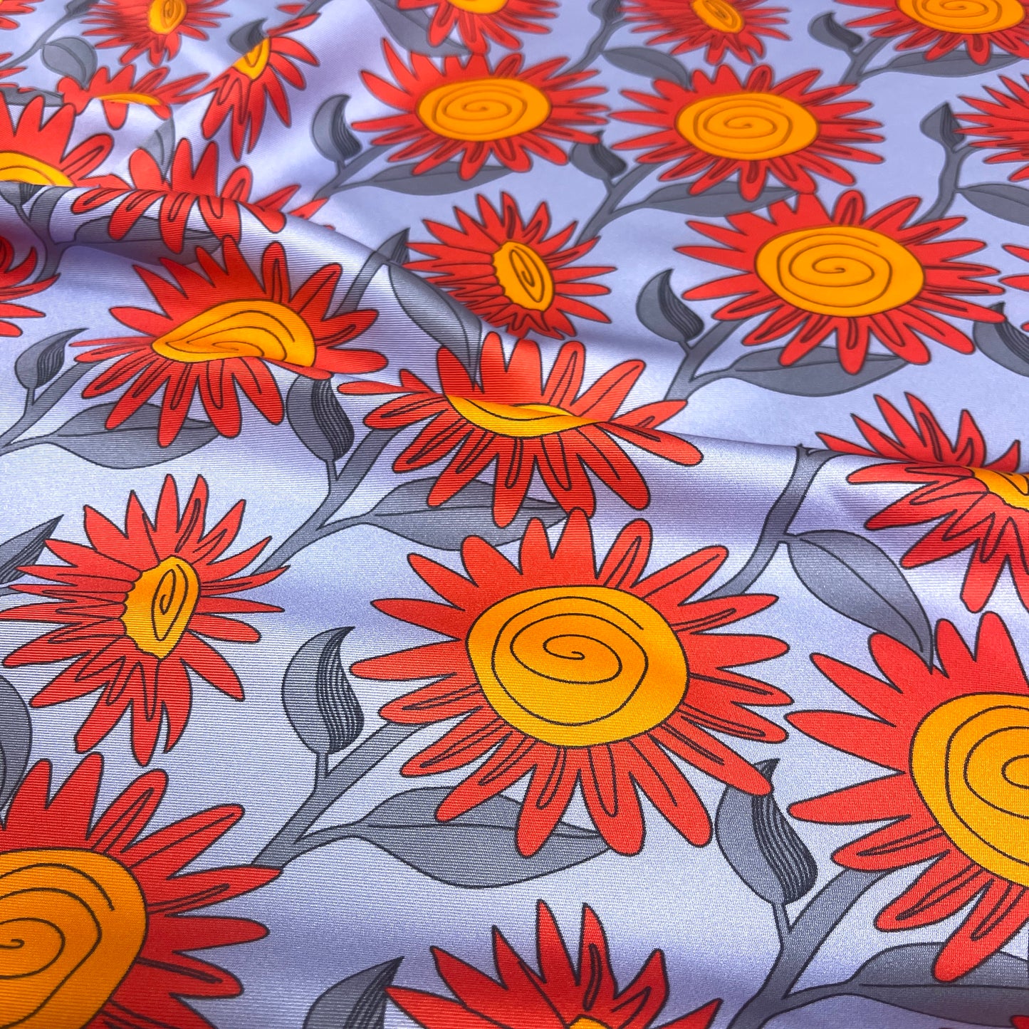 Sunflower Silk Twill – | 2.20 × 1.40 m