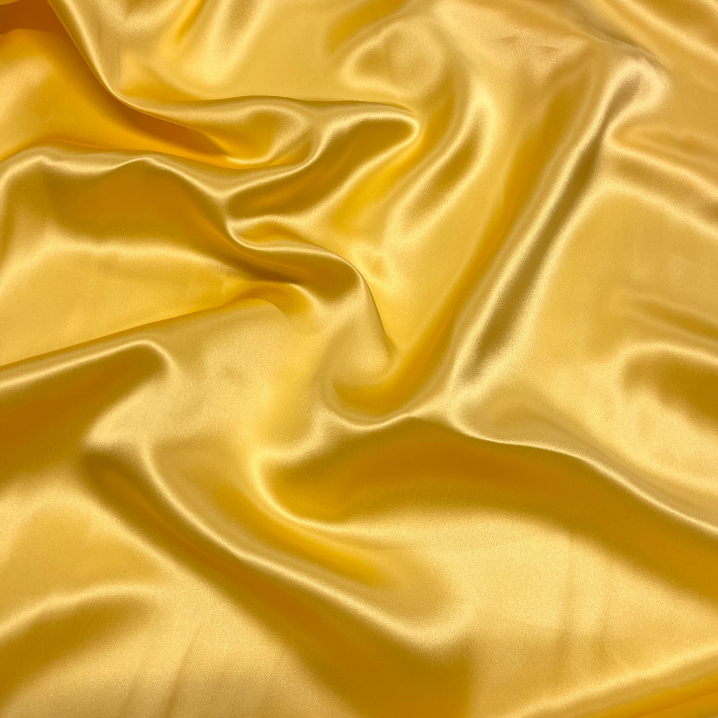 Raso di Seta Giallo Sole