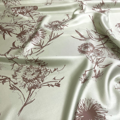 Twill di Seta Fantasia Botanica Salvia