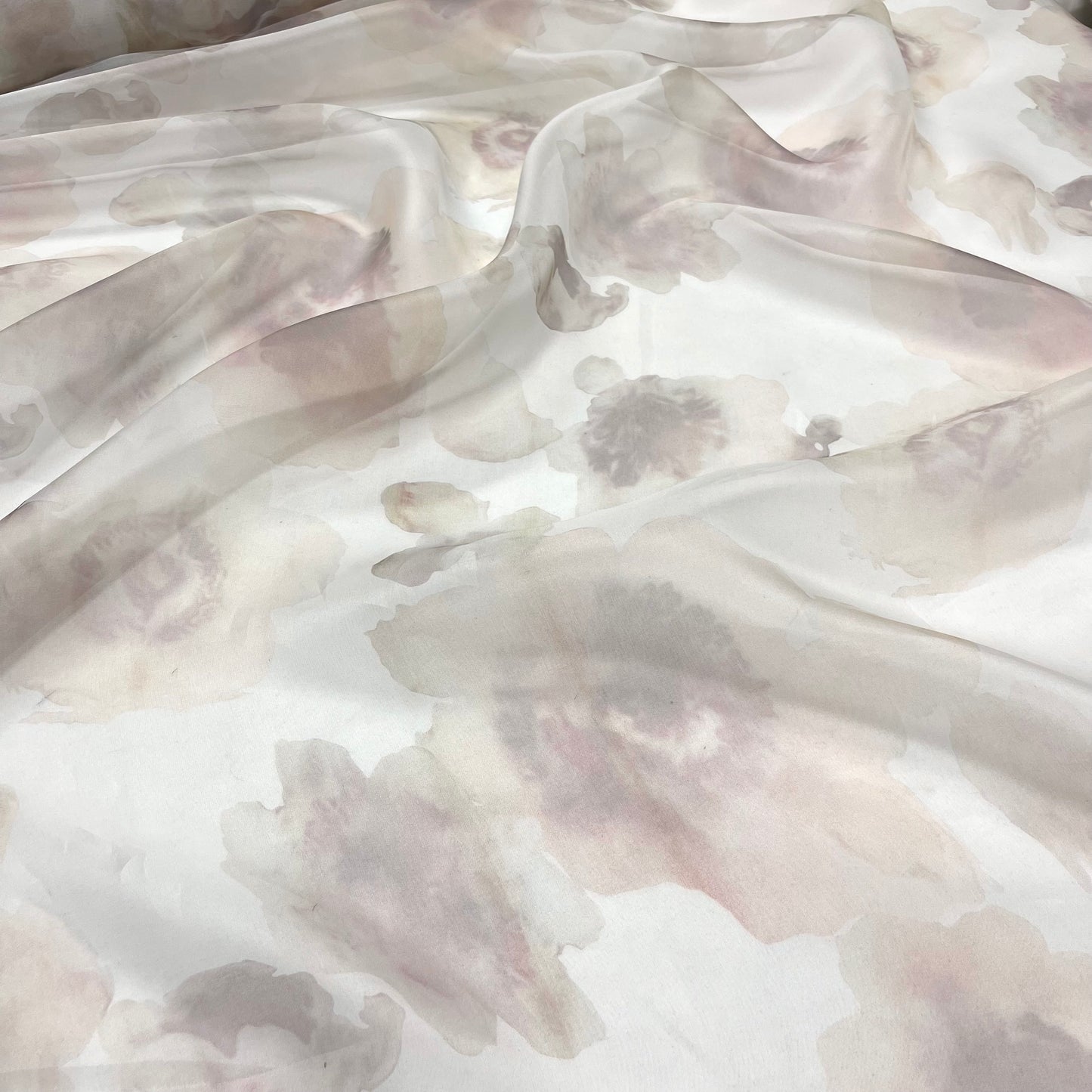 Silk Organza - Watercolor Floral