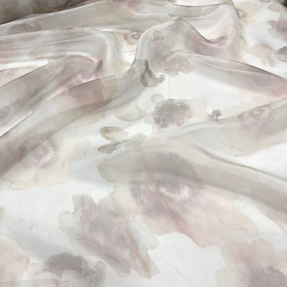 Silk Organza - Watercolor Floral