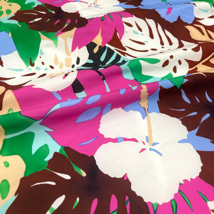 Cotone Fantasia Tropicale Multicolor