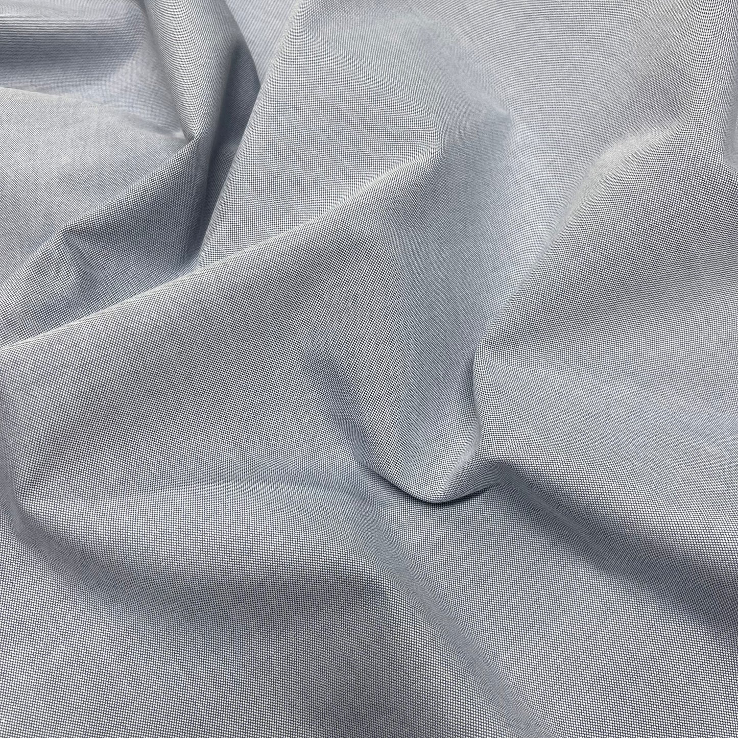 Cotone Oxford American Azzurro