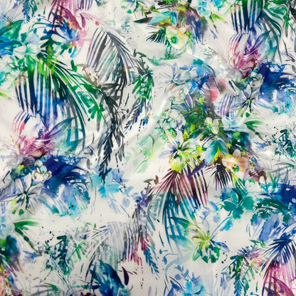 Cotone Fantasia Tropicale Acquerello 2