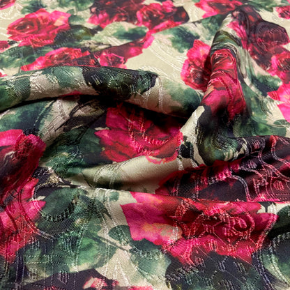 Jacquard Fantasia Rose