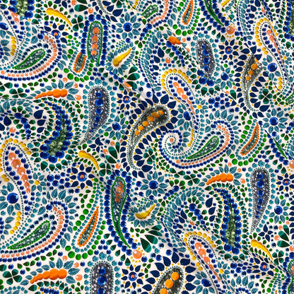Cotone - Paisley Gioiello Mediterraneo