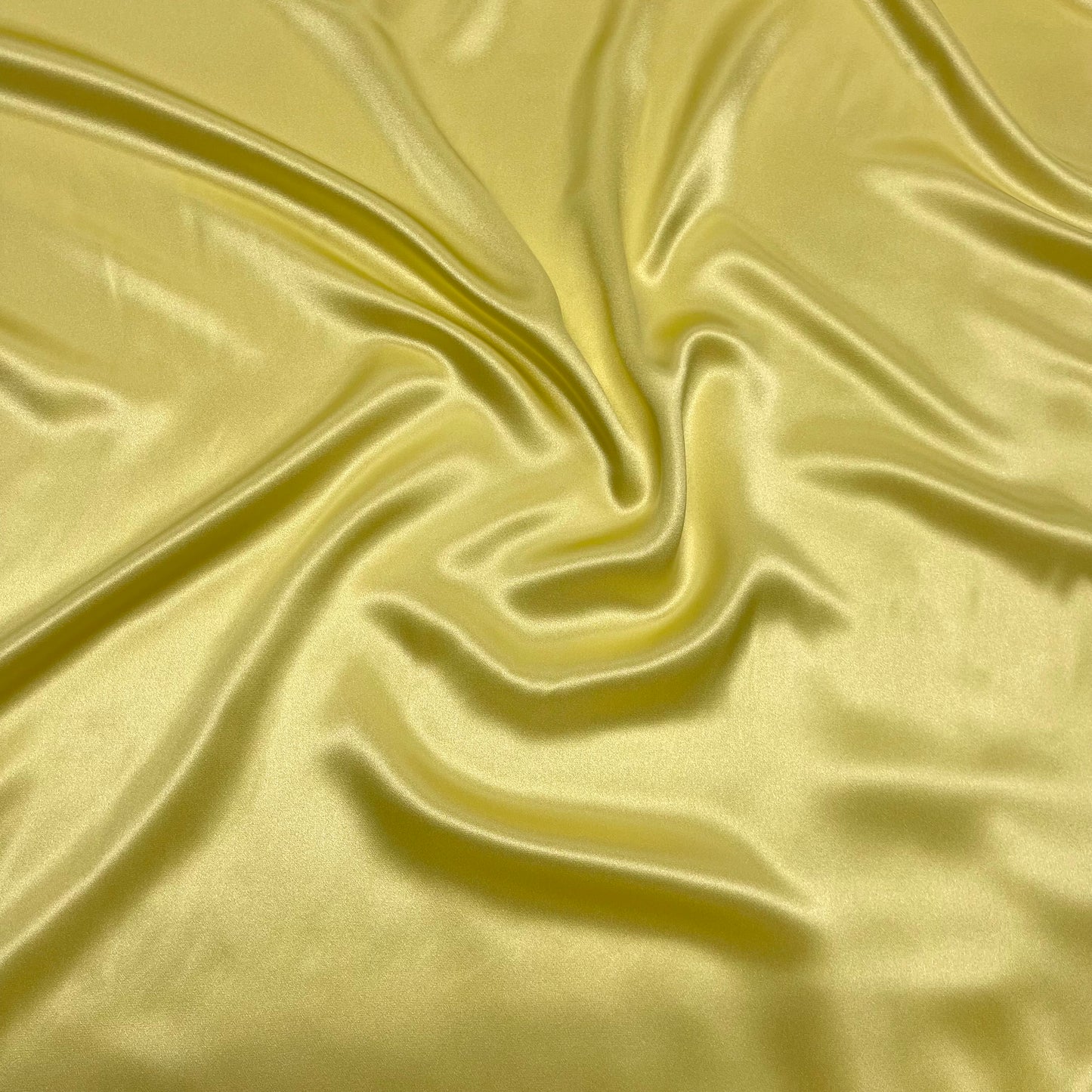 Raso di Seta Giallo Limone
